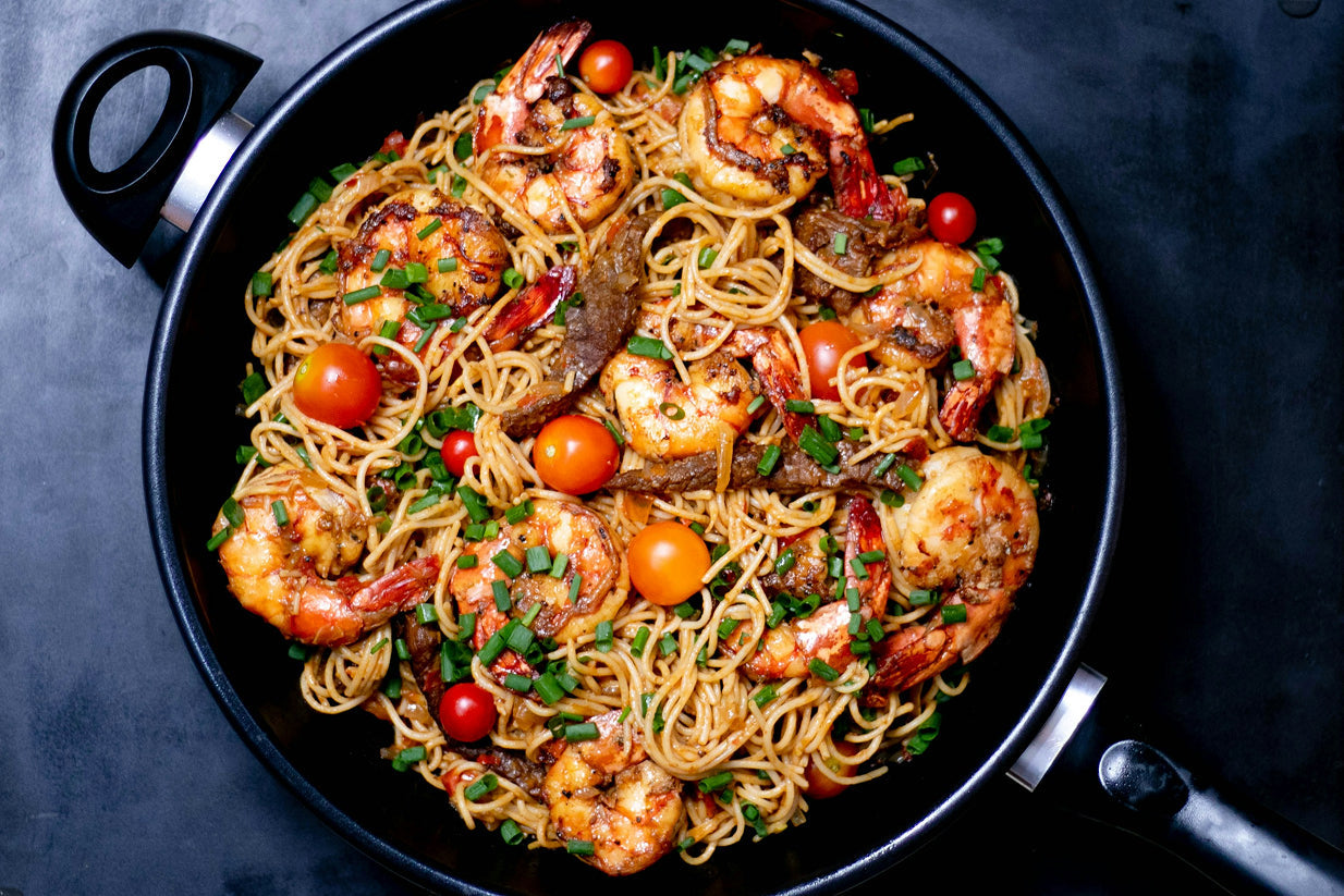 Fiery Shrimp Pasta