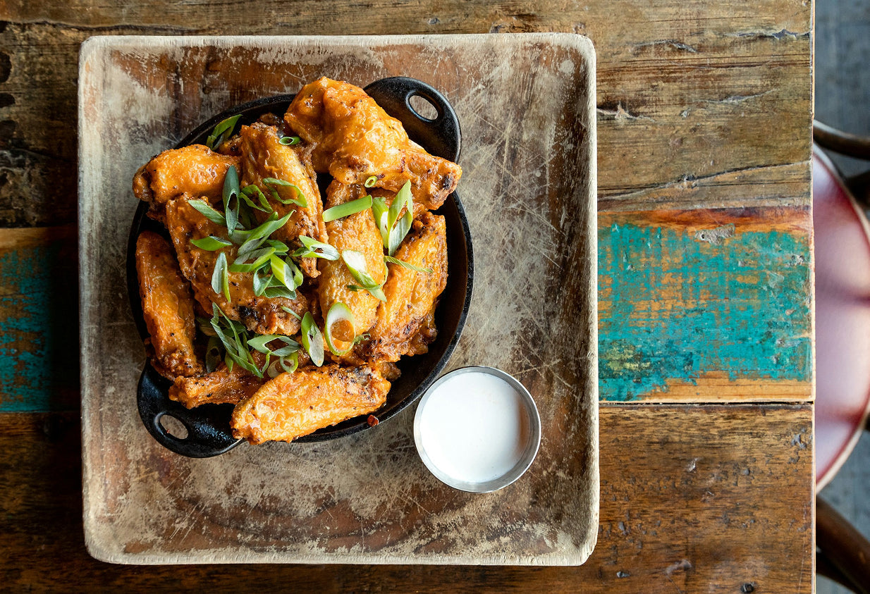 Spicy Honey Glazed Wings