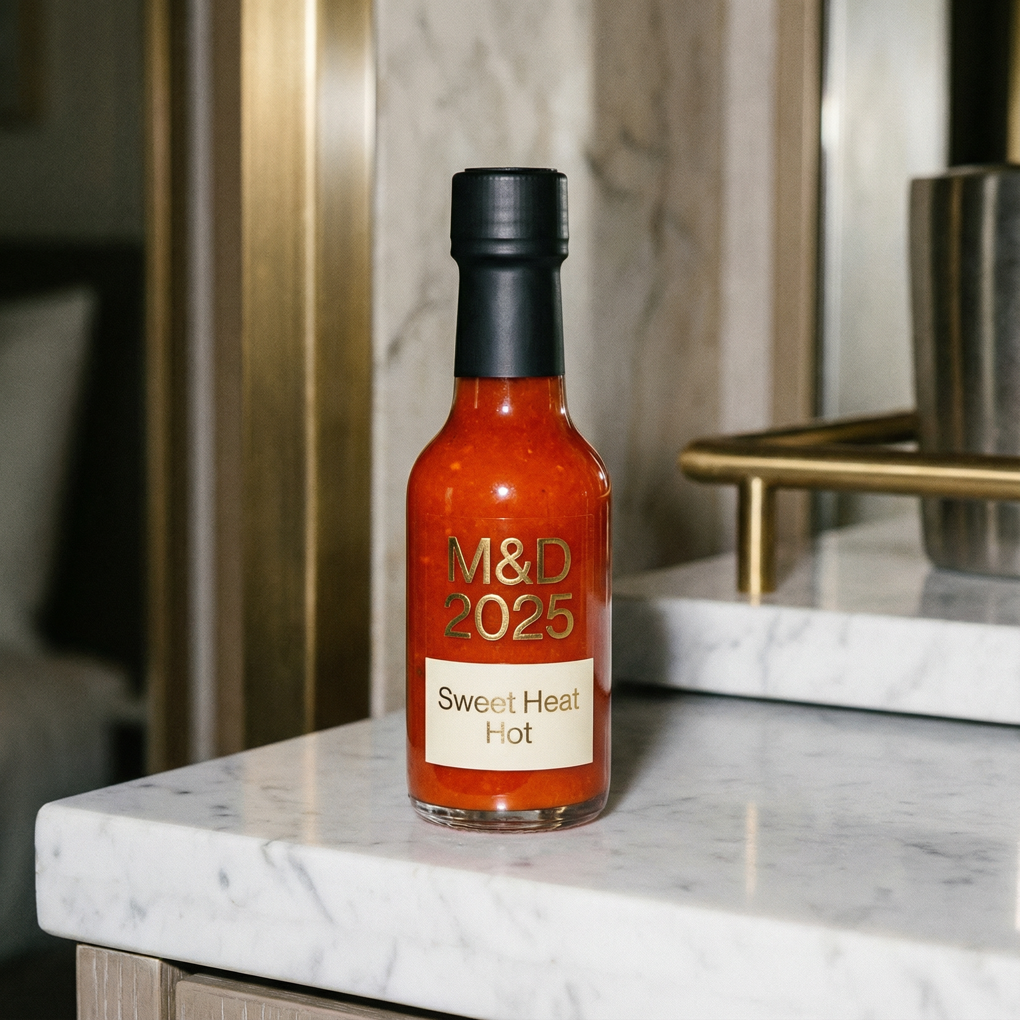 Custom Wedding Favor - 1.7 Ounce Sweet Heat Hot Sauce