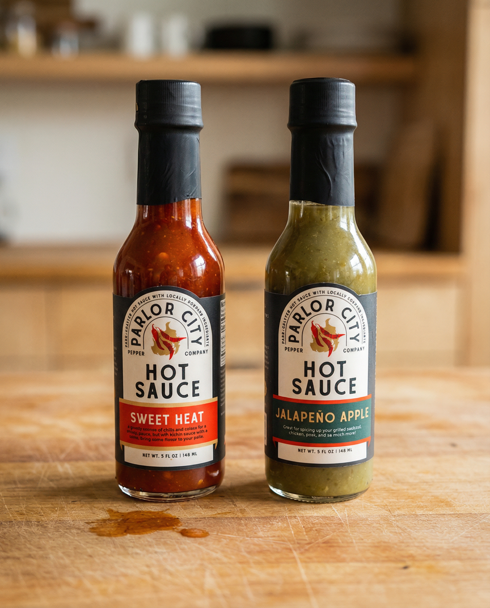 Variety Pack (2 Bottles) - 5oz – Parlor City Pepper Co. Online Store