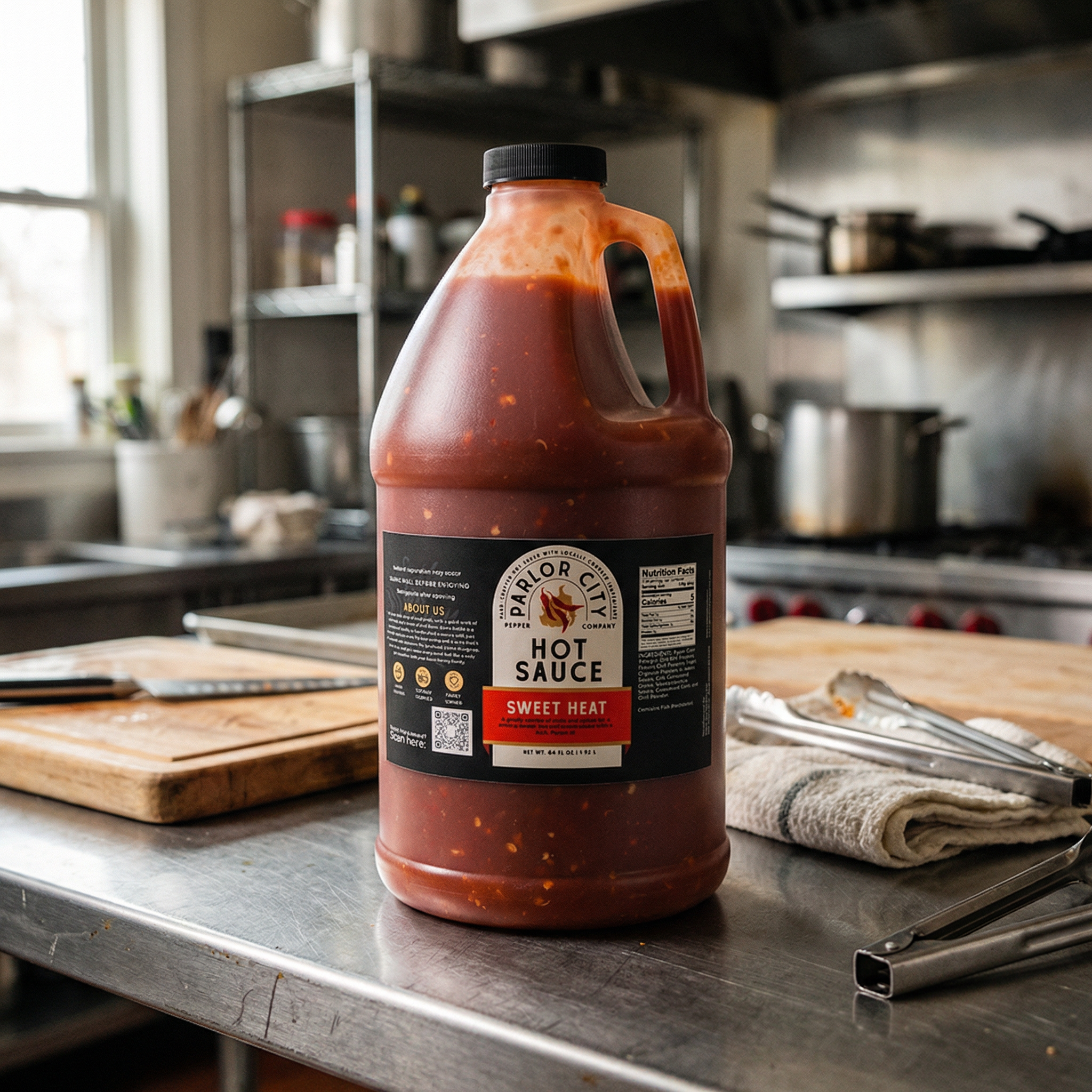 Hot sauce ポラロイド チソン 公式 Sweet Heat Hot Sauce - 64oz – Parlor City Pepper Co. Online Store