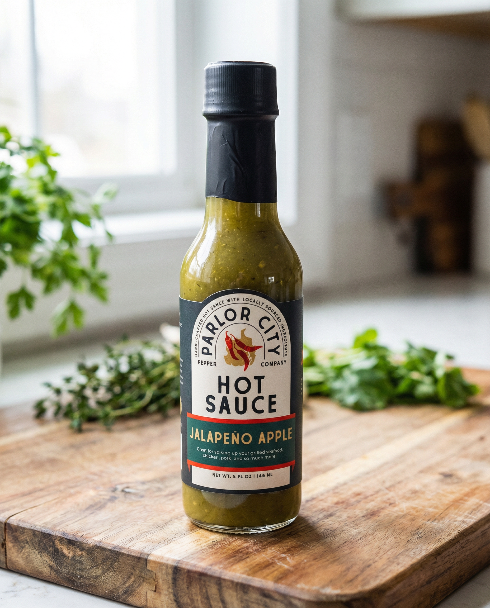 Jalapeno Apple Hot Sauce - 5oz