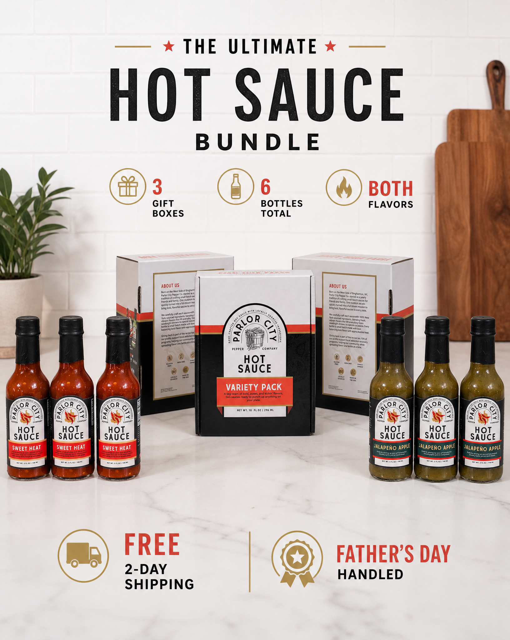 Father’s Day Gift-Ready 3 Pack