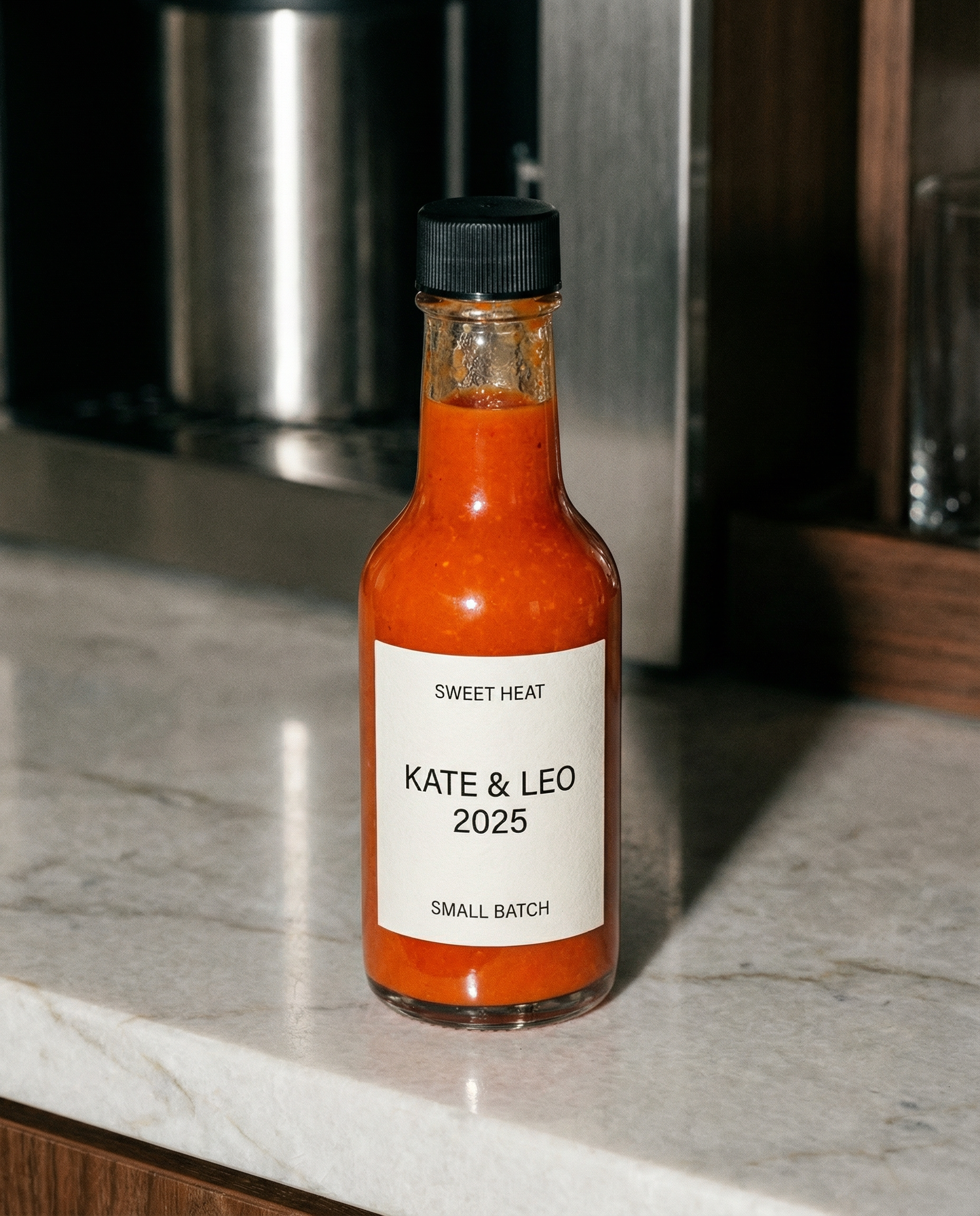 Custom Wedding Favor - 1.7 Ounce Sweet Heat Hot Sauce