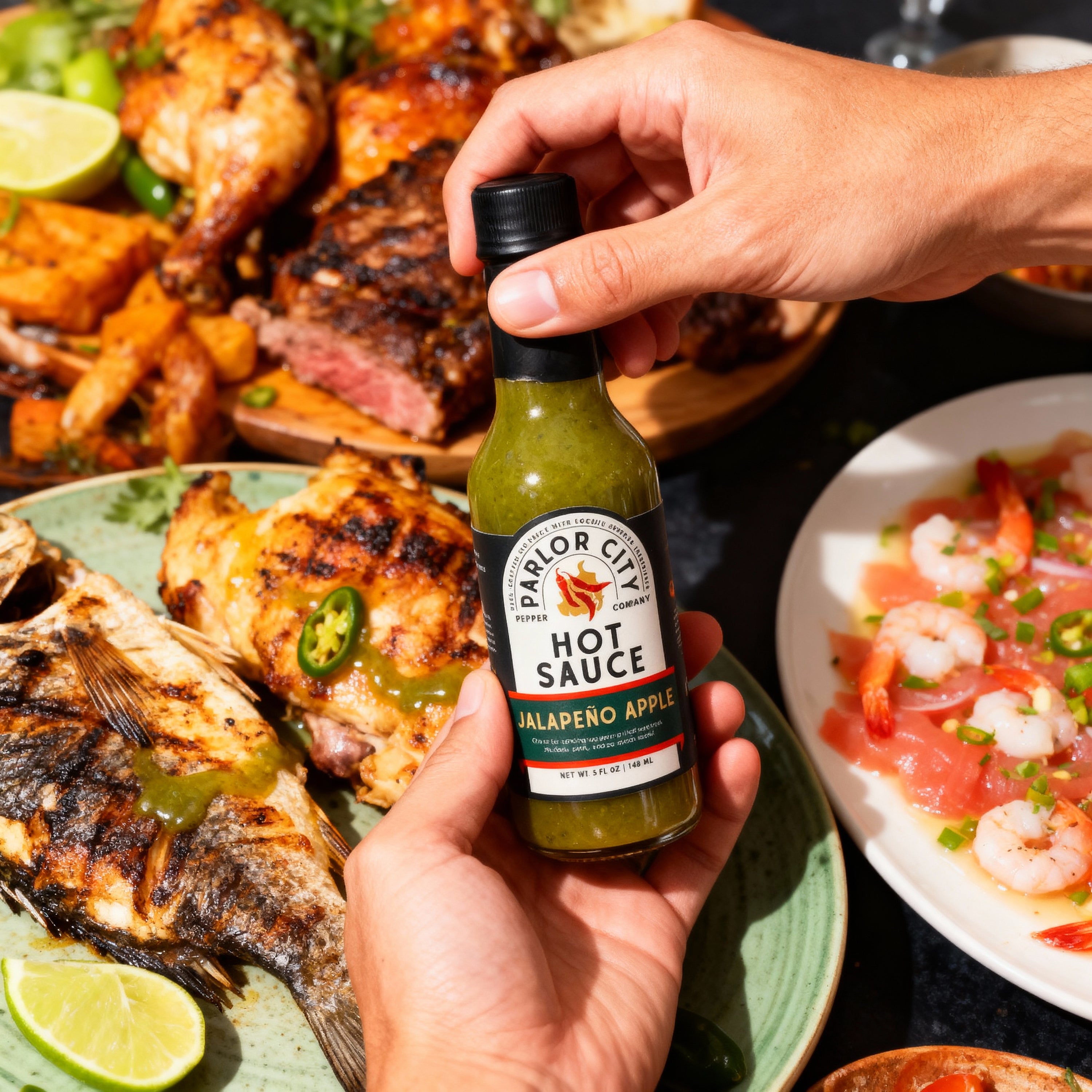 Jalapeno Apple Hot Sauce - 5oz